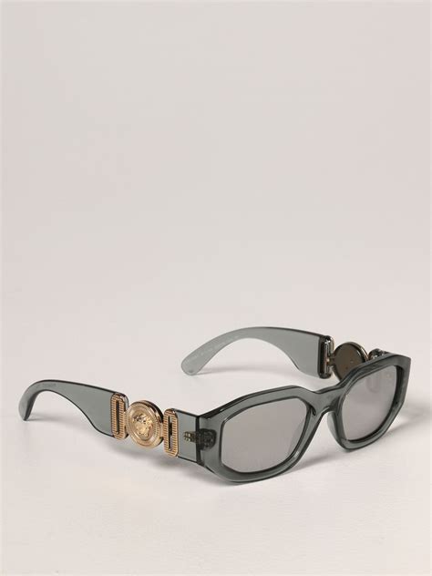 versace brille damen grau